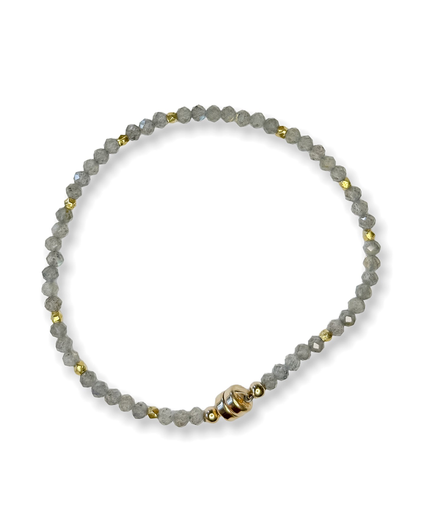 Beaded Gemstone Magnetic Bracelet