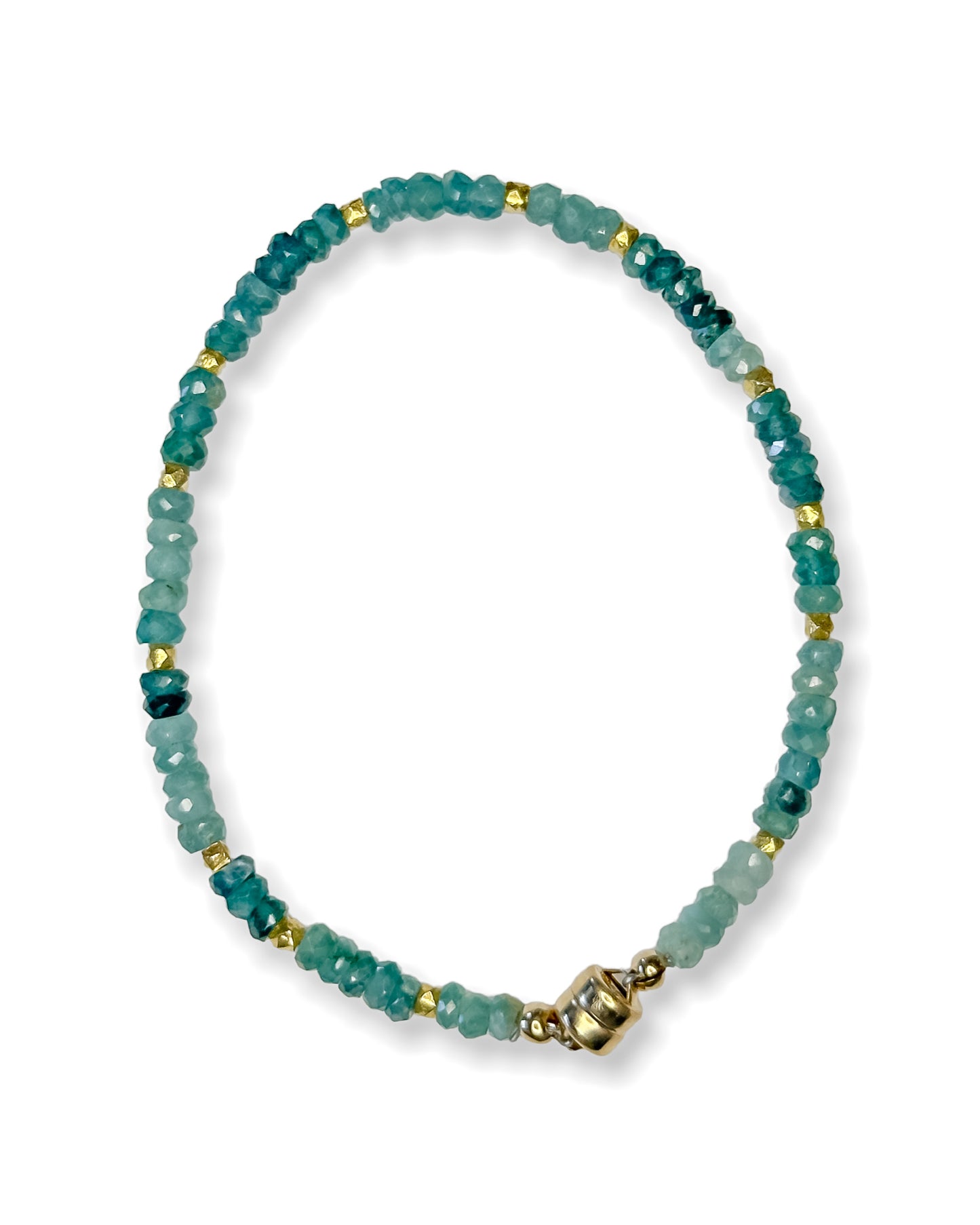 Beaded Gemstone Magnetic Bracelet