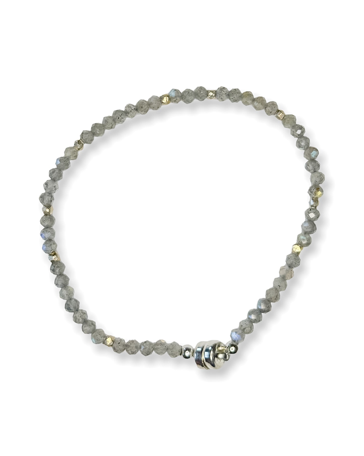Beaded Gemstone Magnetic Bracelet