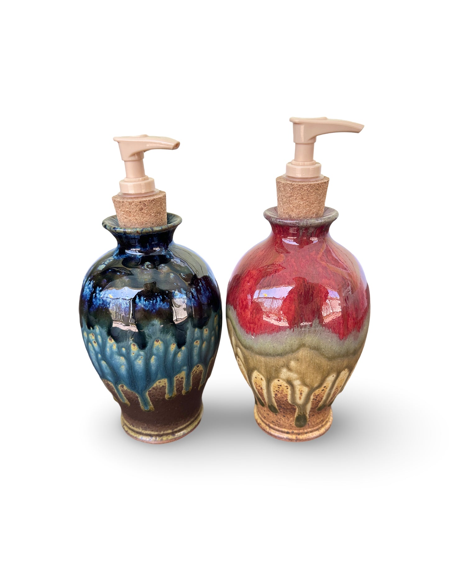 Ray Pottery Lotion/Soap Dispenser