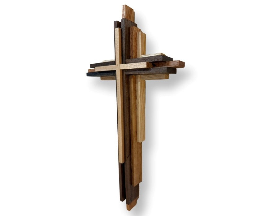3D Handmade Wooden Cross