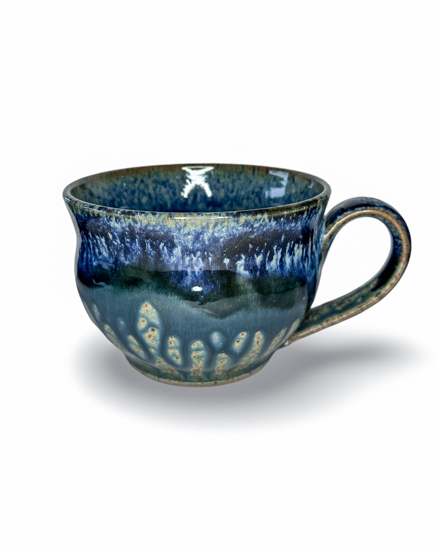 Soup Mug with Handle by Ray Pottery