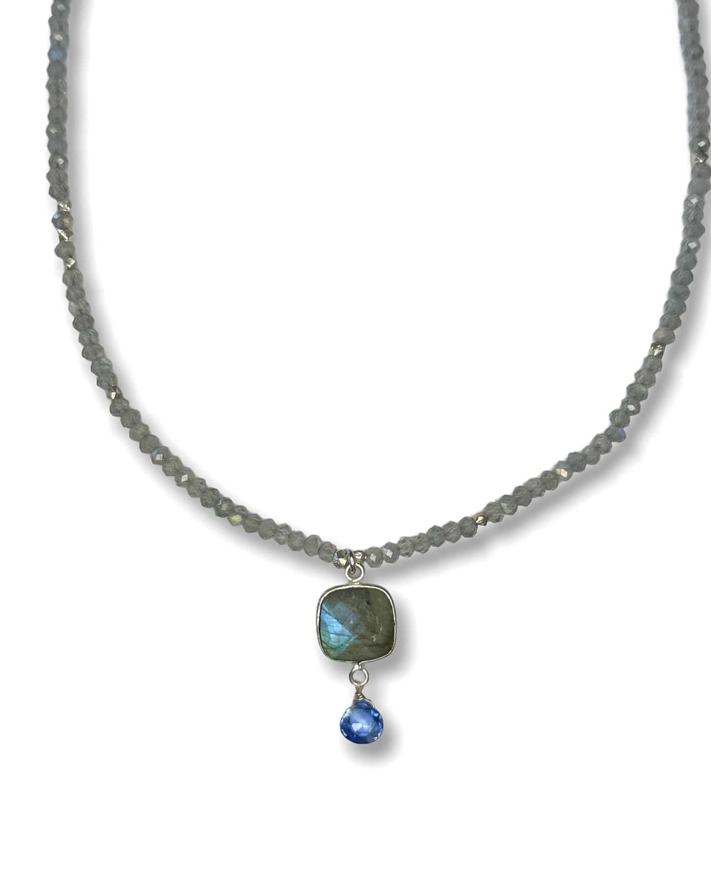 Labradorite Beaded Necklace