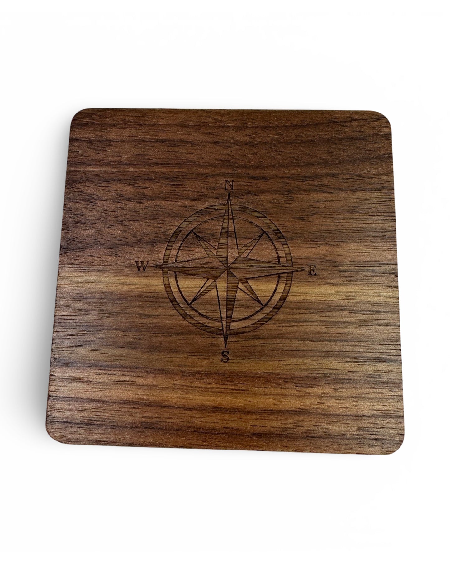 Handmade Wooden Engraved Coasters