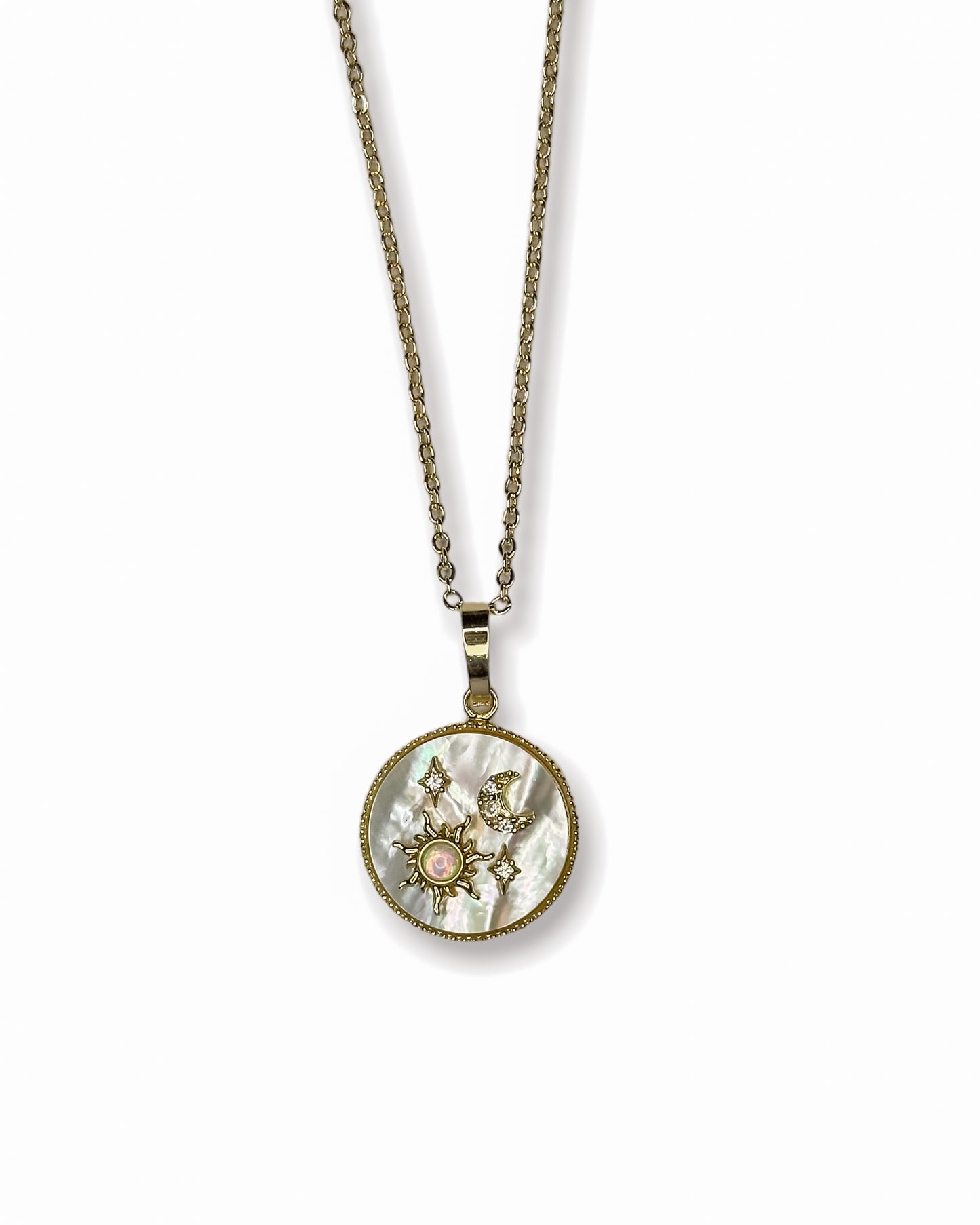 North Star Mother of Pearl Necklace