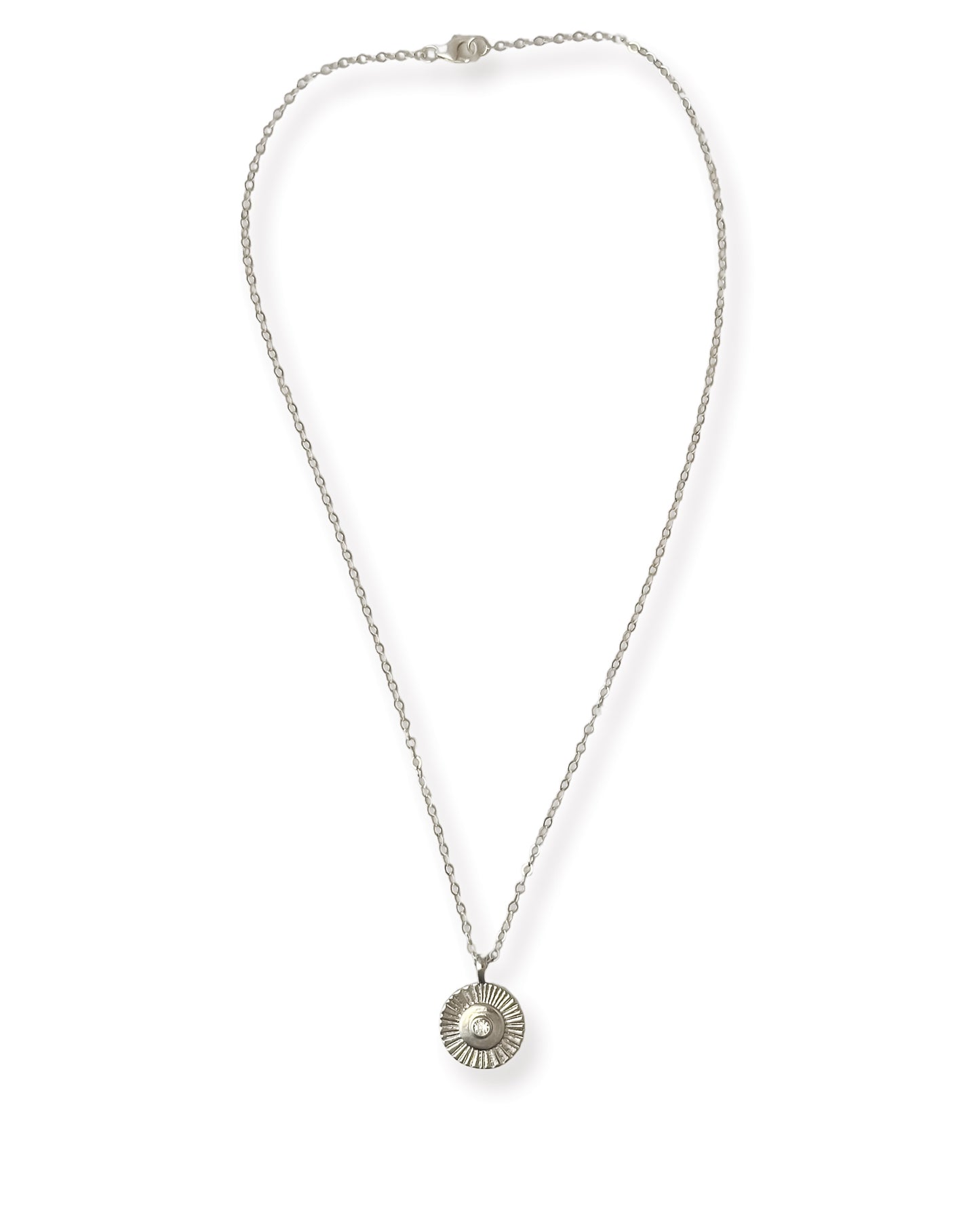 Riley James Finn Sterling Silver Pendant Necklace