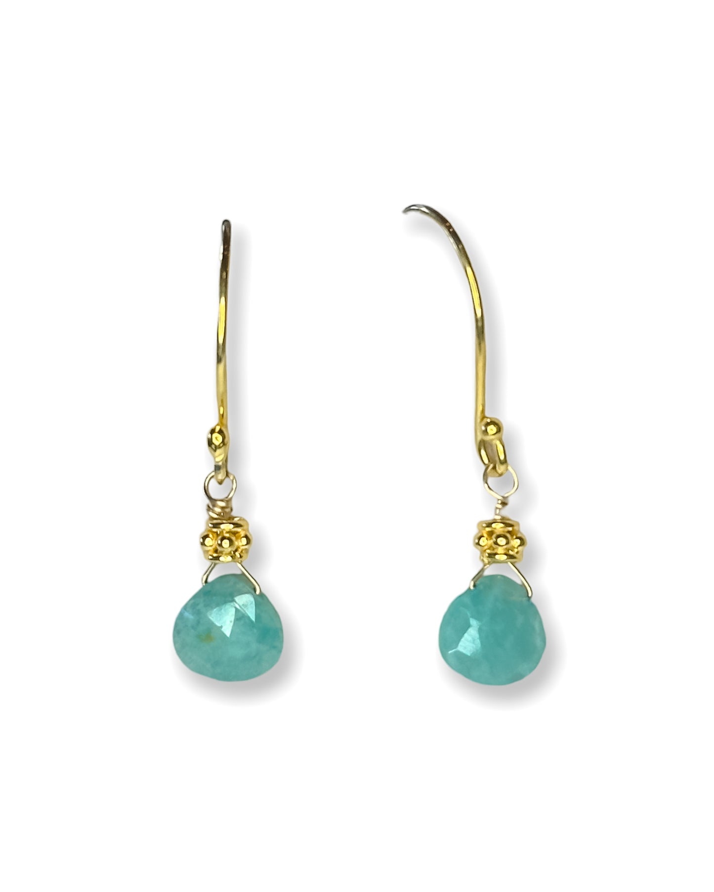 Teardrop Gemstone Earrings