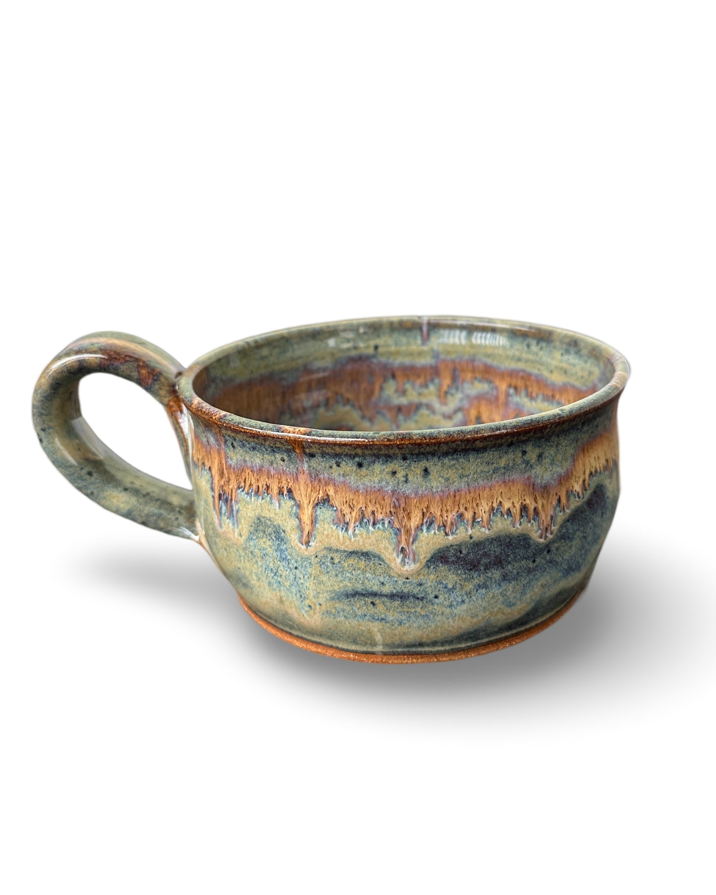 Soup Mug with Handle by Keith Martindale Pottery