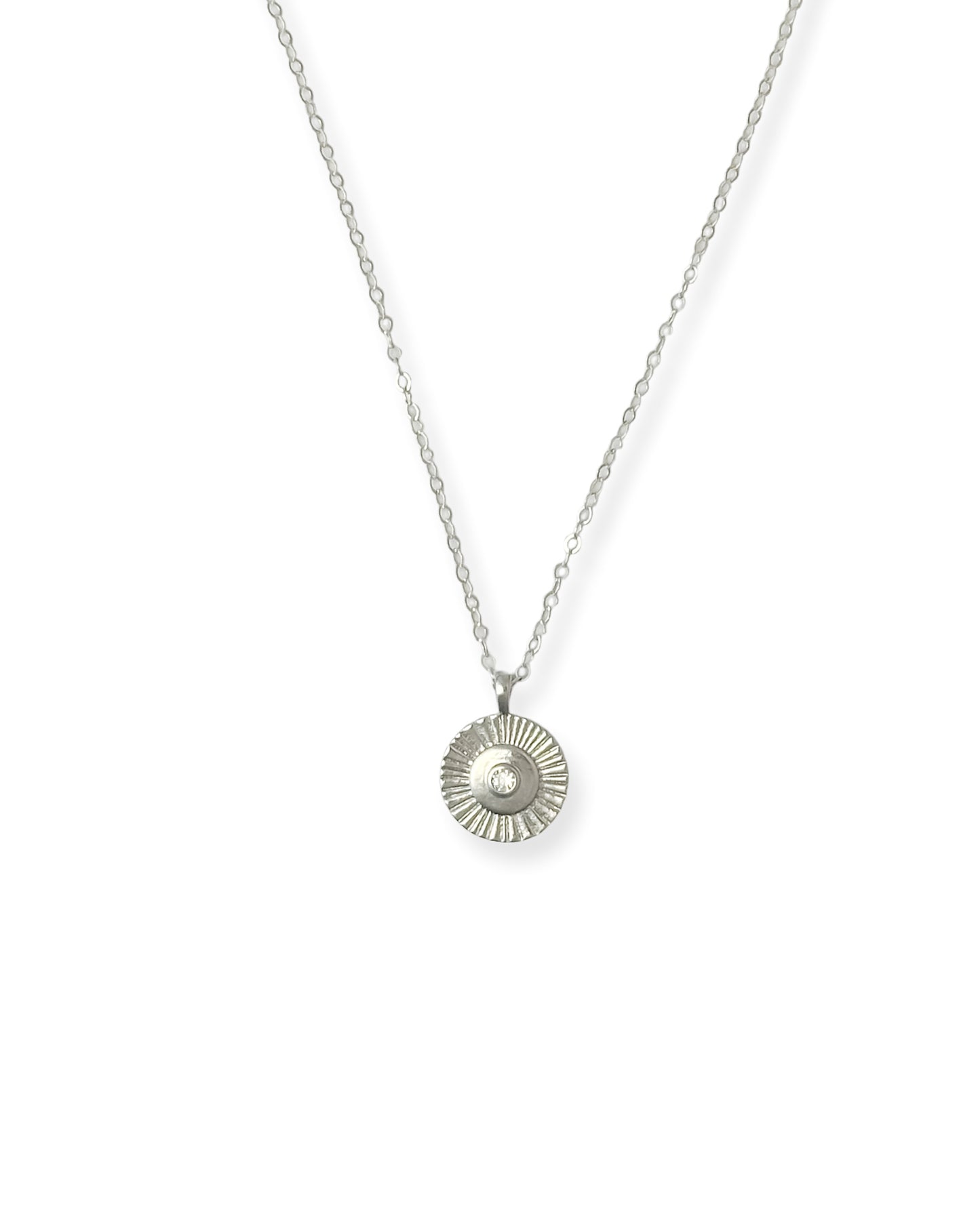 Riley James Finn Sterling Silver Pendant Necklace