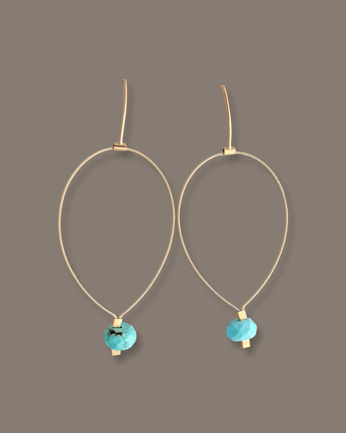 Teardrop Dew Drop Hook Earrings