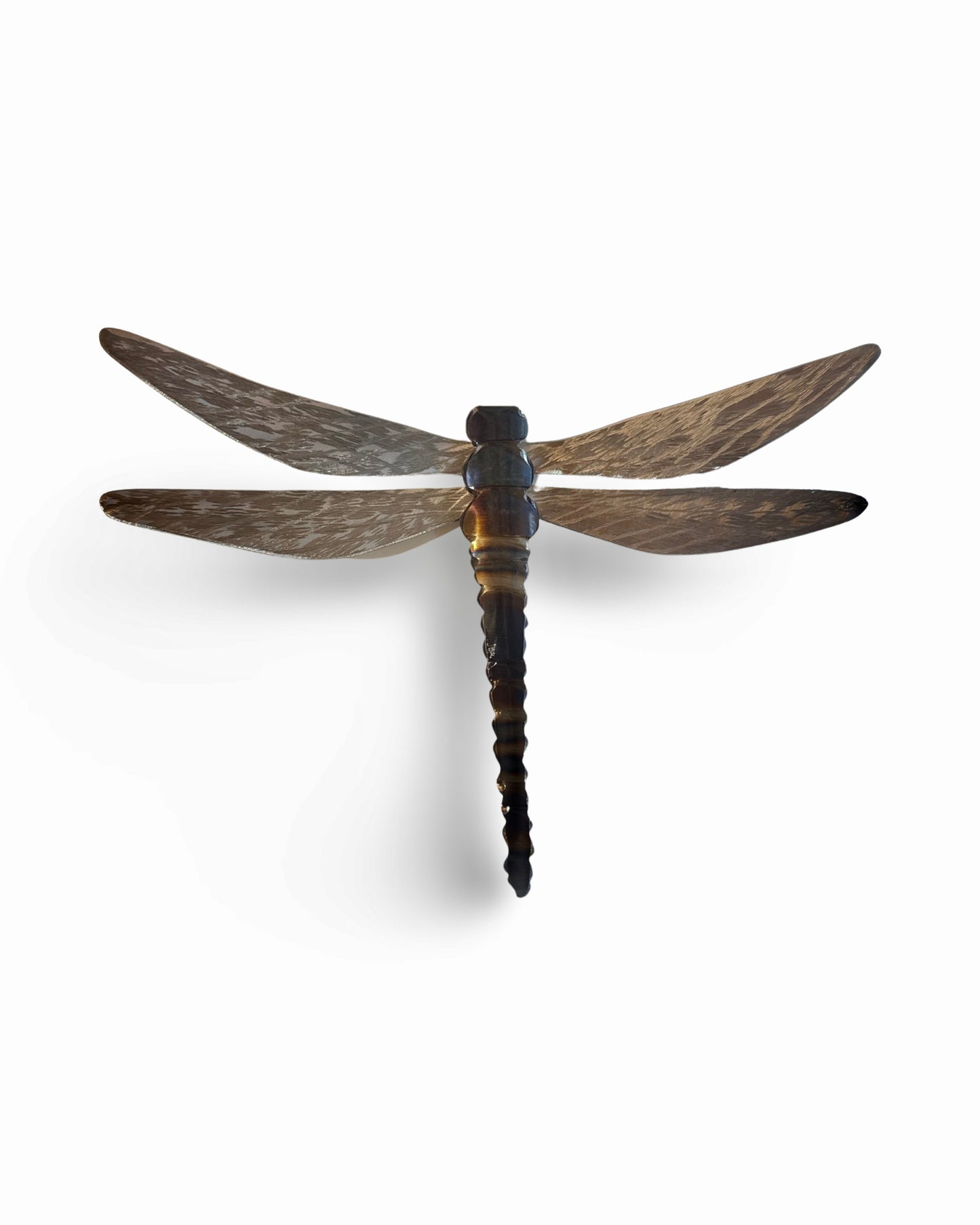 Handmade Metal Dragonfly Wall Art