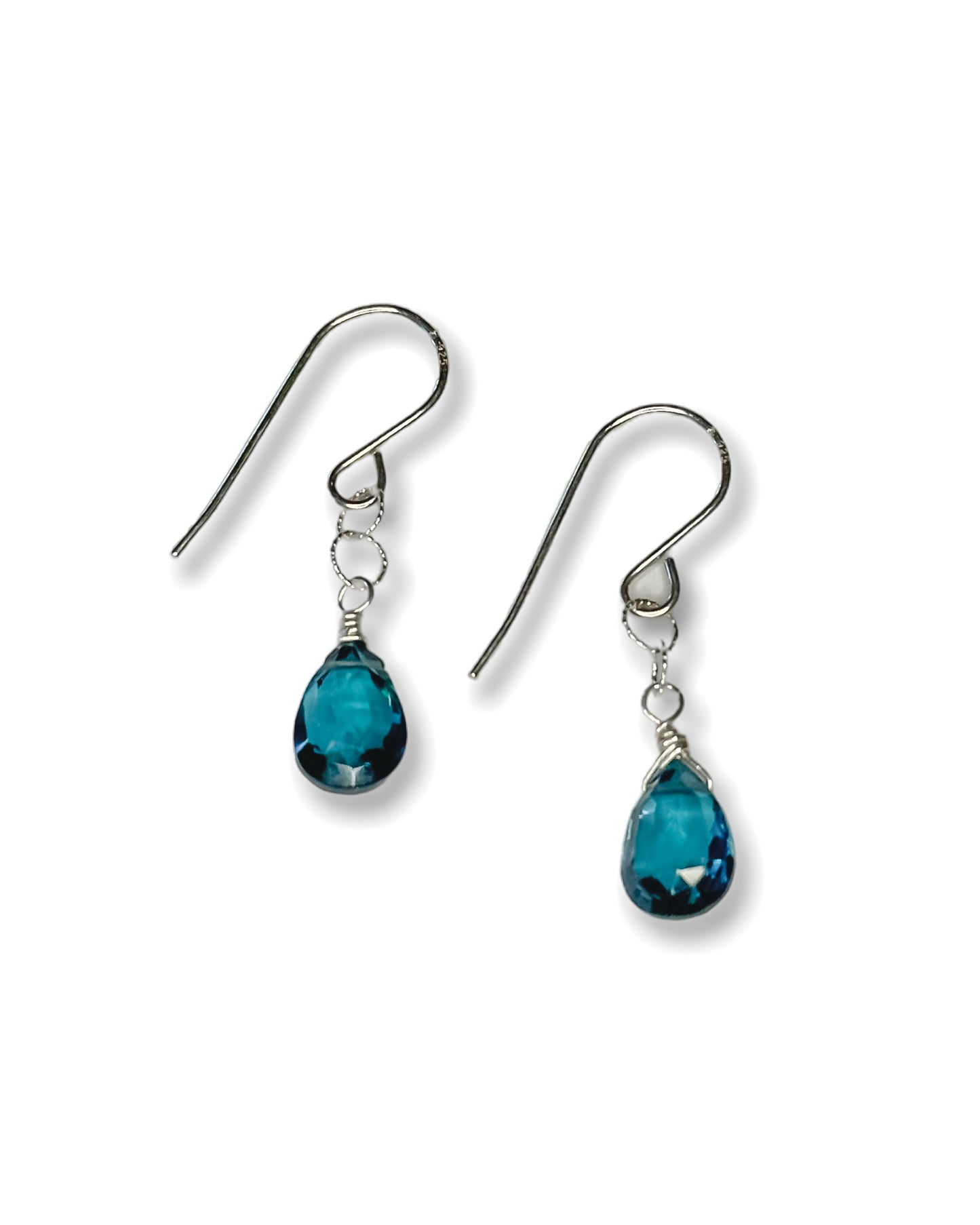 Gemstone Chain Earrings