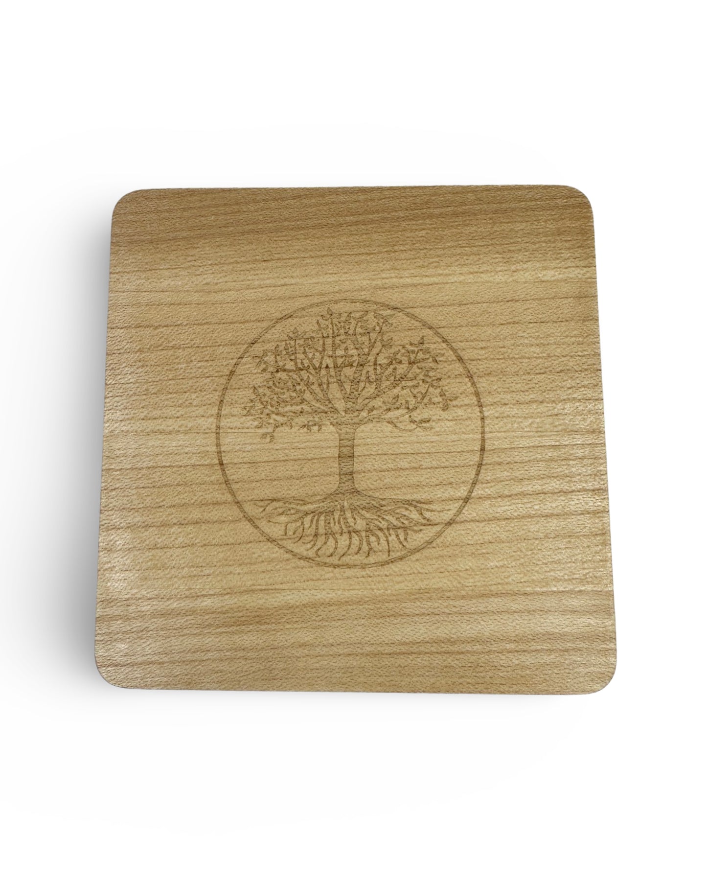 Handmade Wooden Engraved Coasters