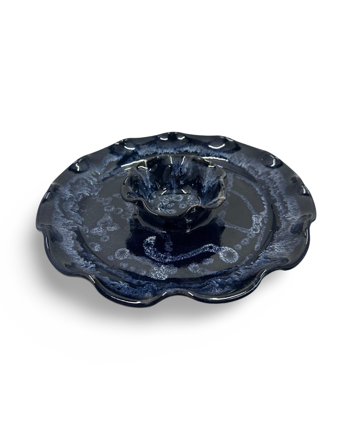 Small Chip & Dip Platter by Martindale Pottery