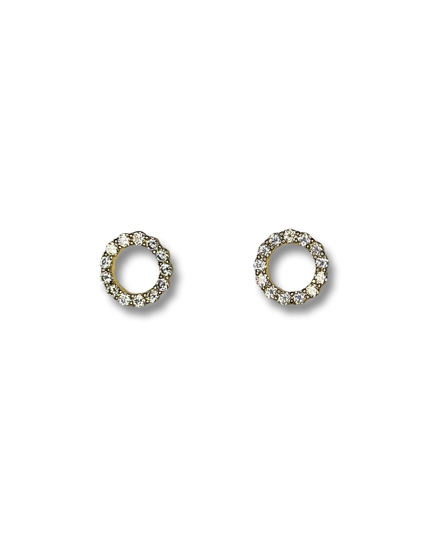 Crystal Wreath Stud Earrings