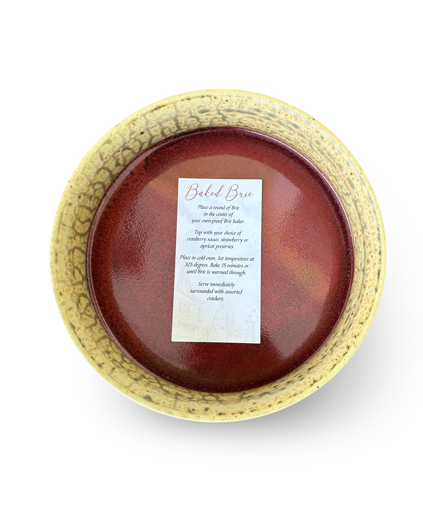 Ray Pottery Medium Brie Baker