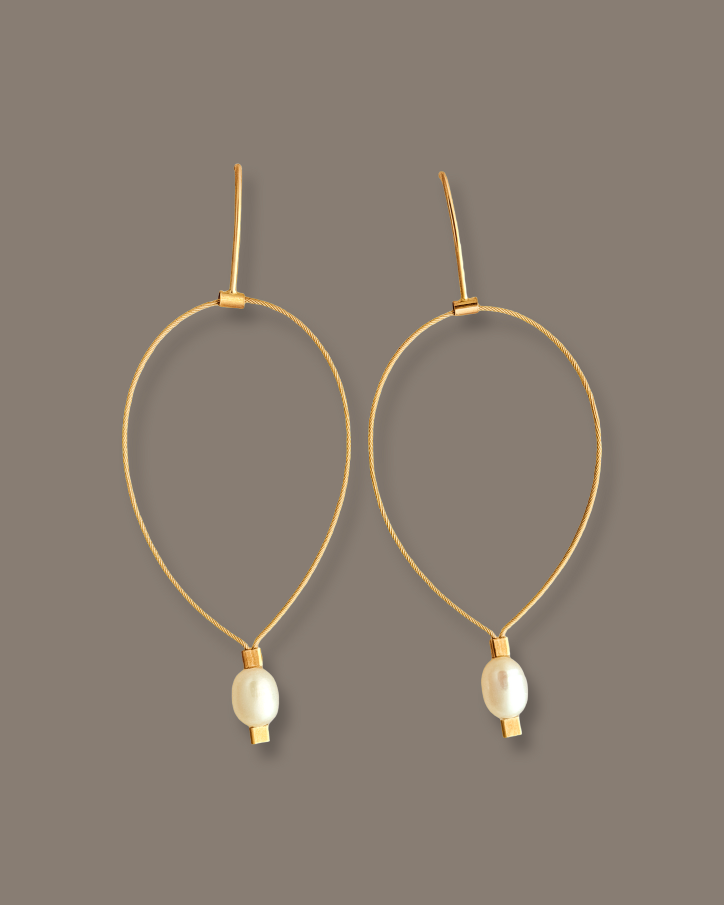 Teardrop Dew Drop Hook Earrings