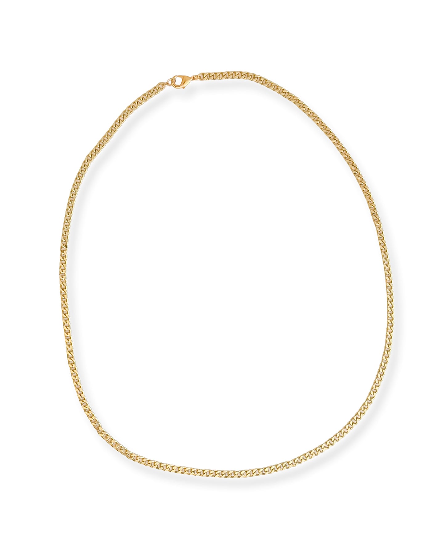 Riley James Men's 22" Gold Fill Cuban Chain Necklace