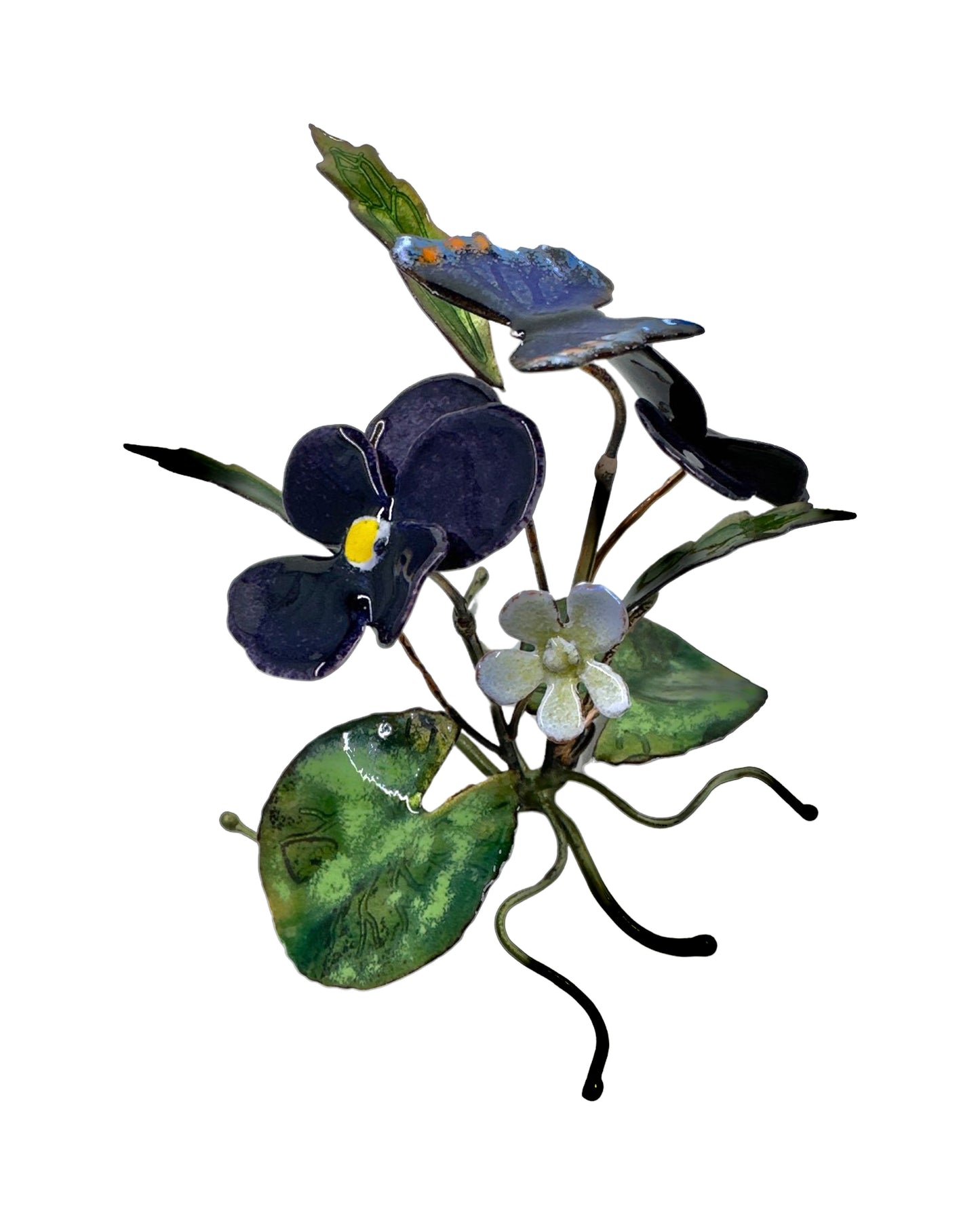 Bovano Butterfly Metal Tabletop Sculpture