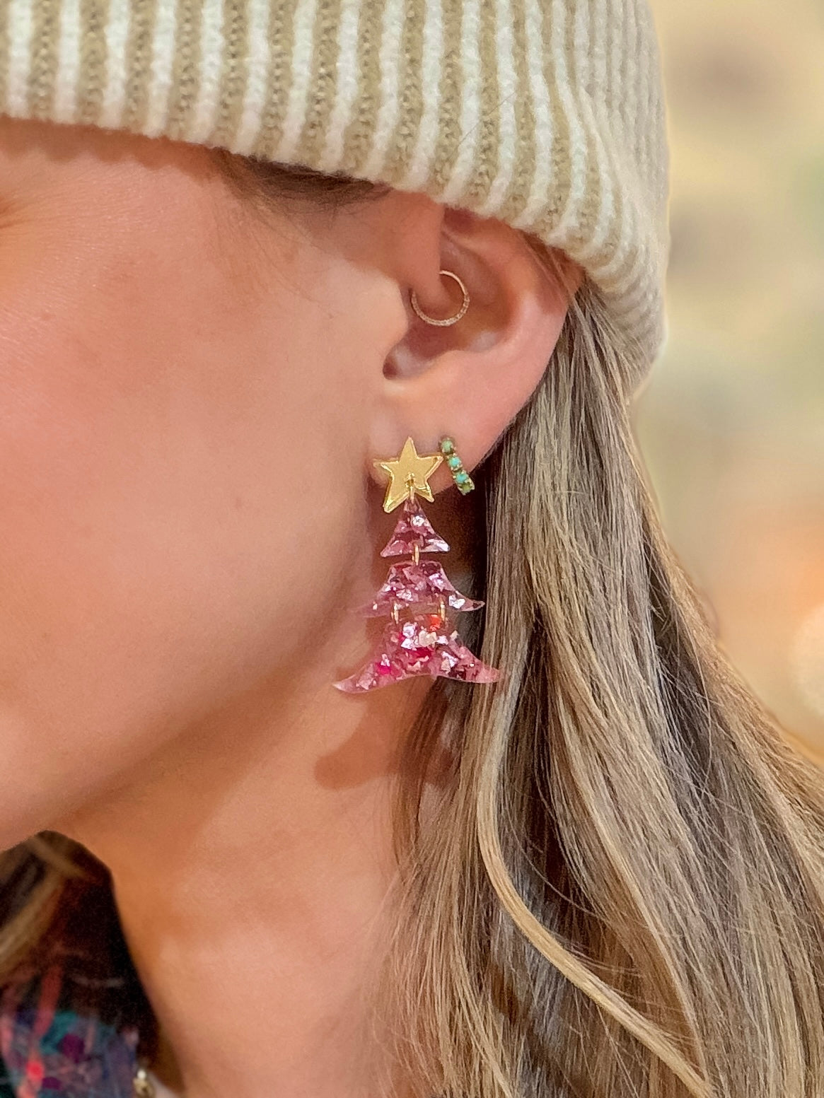 Christmas Tree Earrings