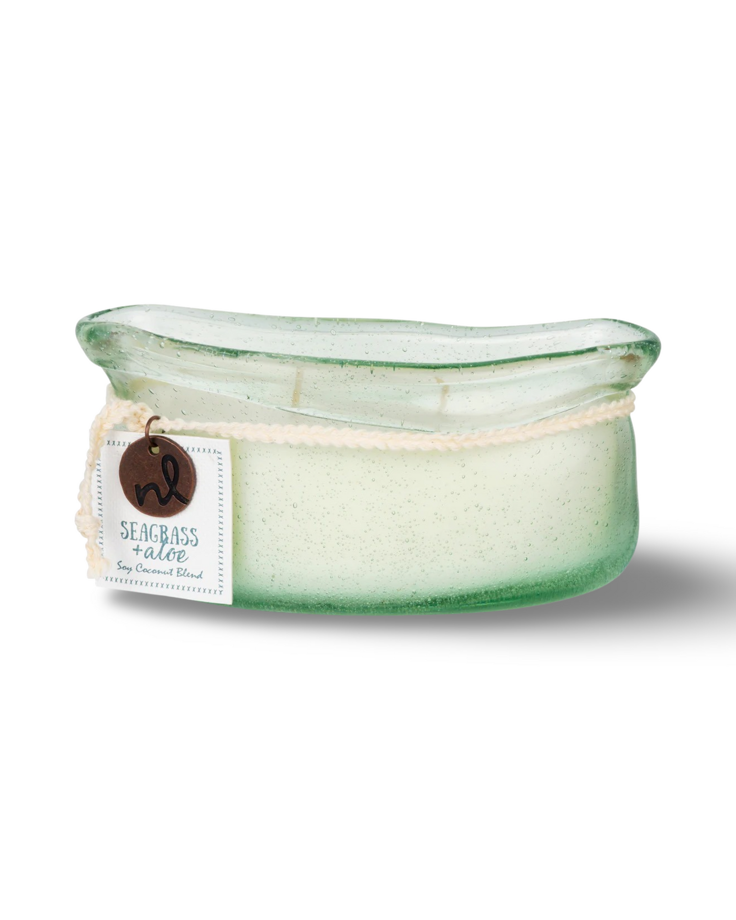Hand-blown Glass Candle