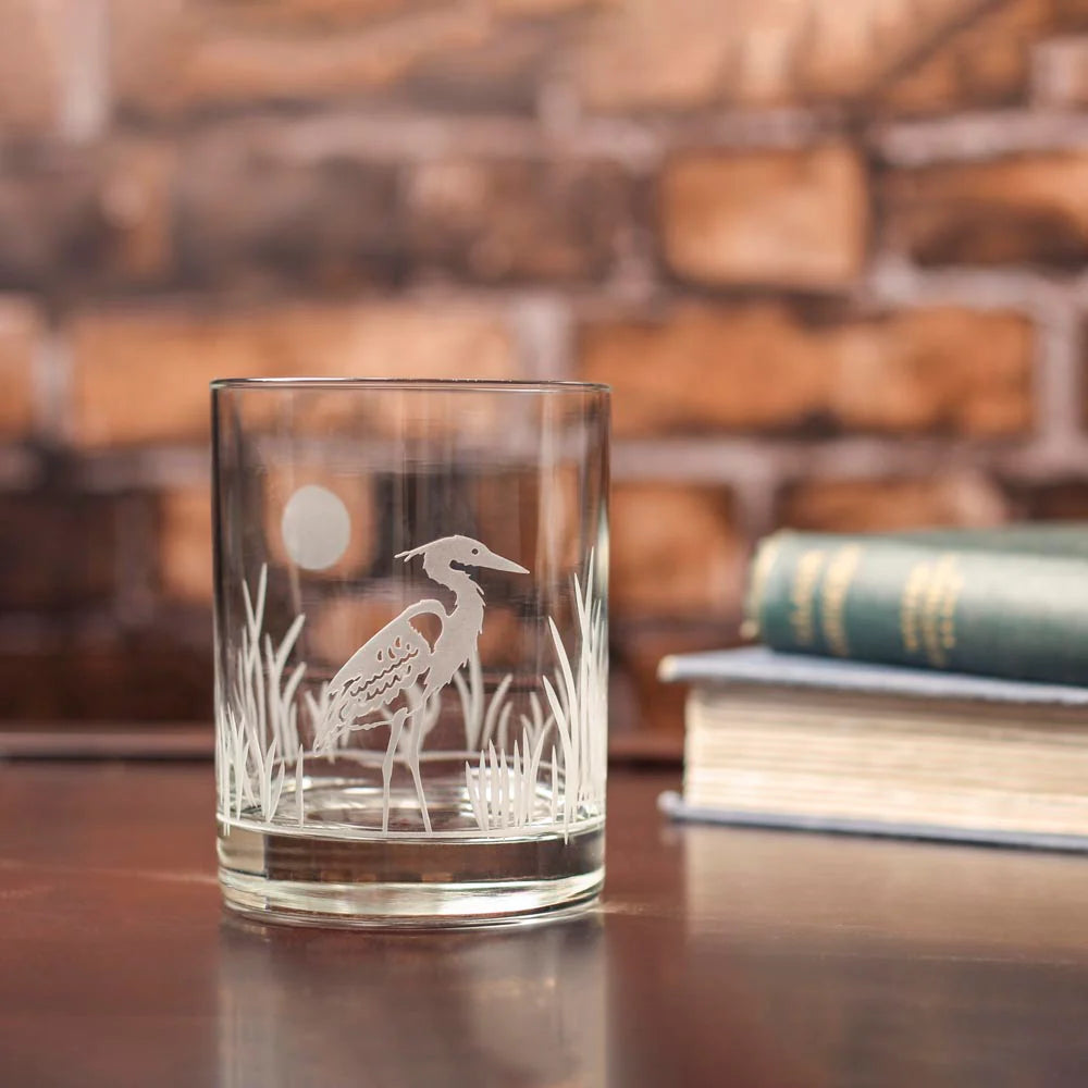 Double Old Fashioned Whiskey Glass