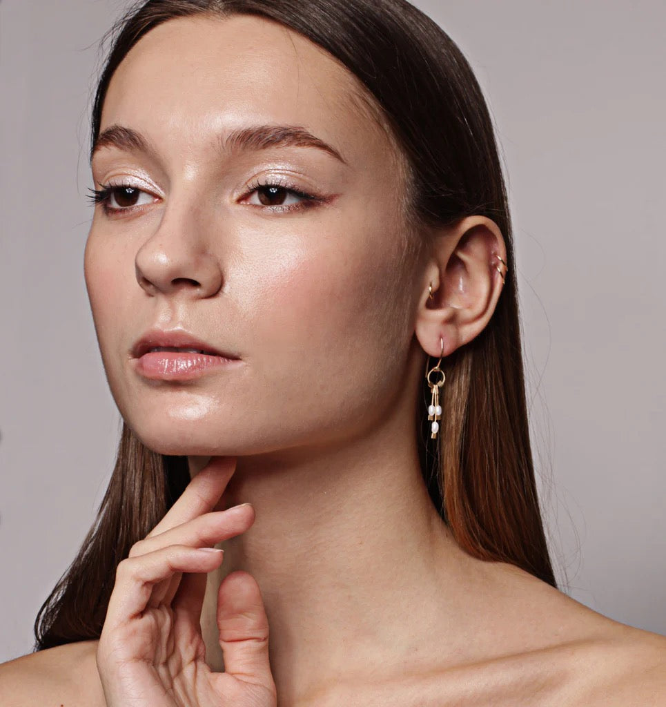 Aerial Hook Cable Earrings