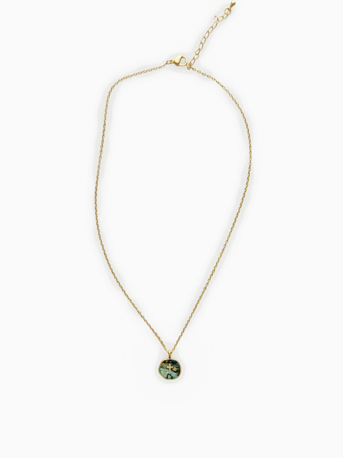 Riley James 14k Gold Filled Cable Pendant Necklace