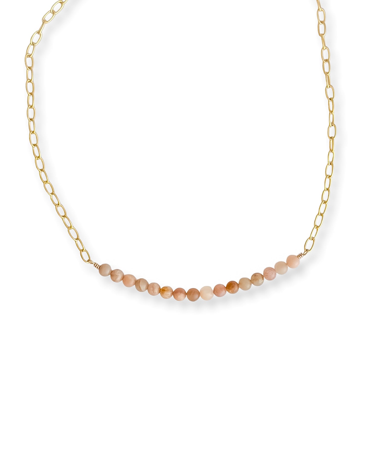 Riley James Sunstone Gold Filled Necklace