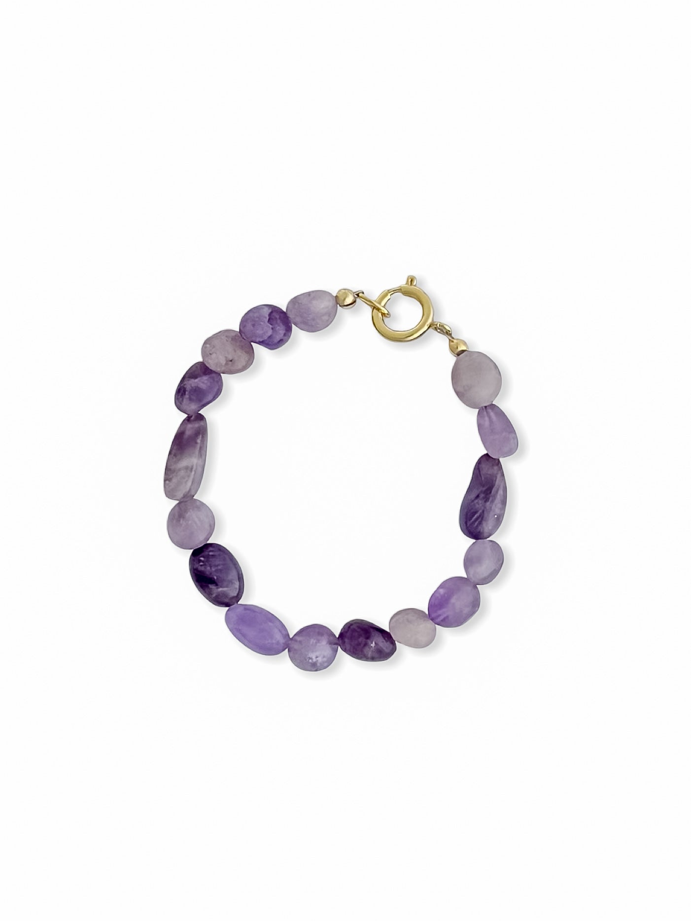 Riley James Amethyst 14k Gold Fill Bracelet
