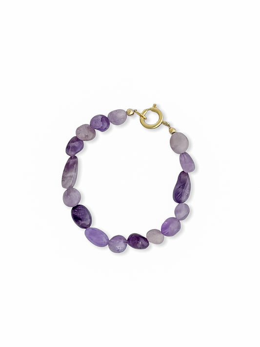 Riley James Amethyst 14k Gold Fill Bracelet