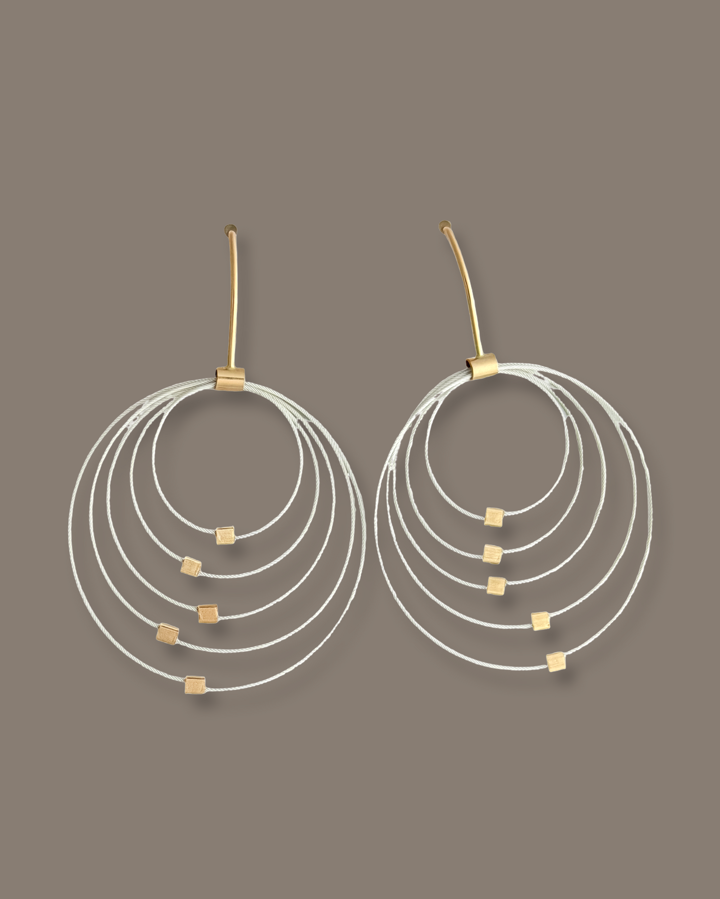 Convergence Hook Cable Earrings