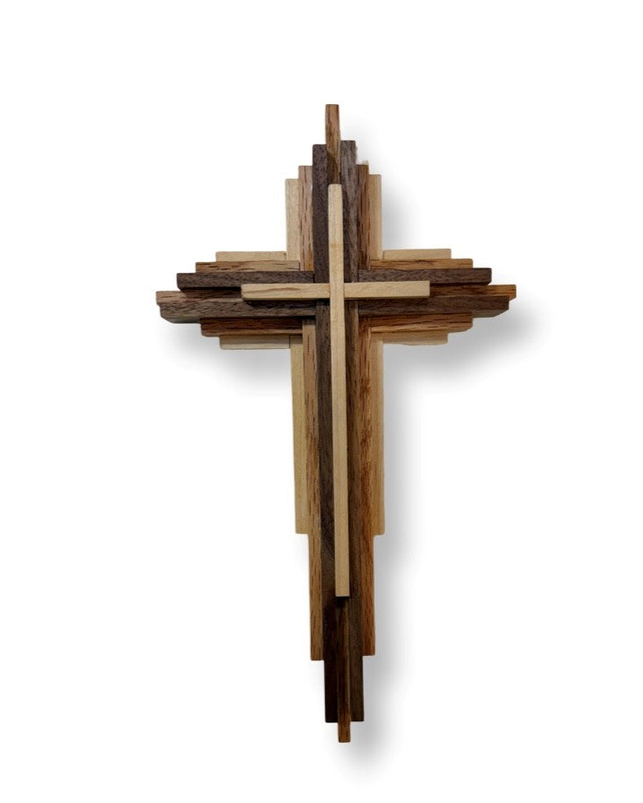 3D Handmade Wooden Cross