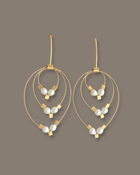 Small Dew Drop Hook Earrings
