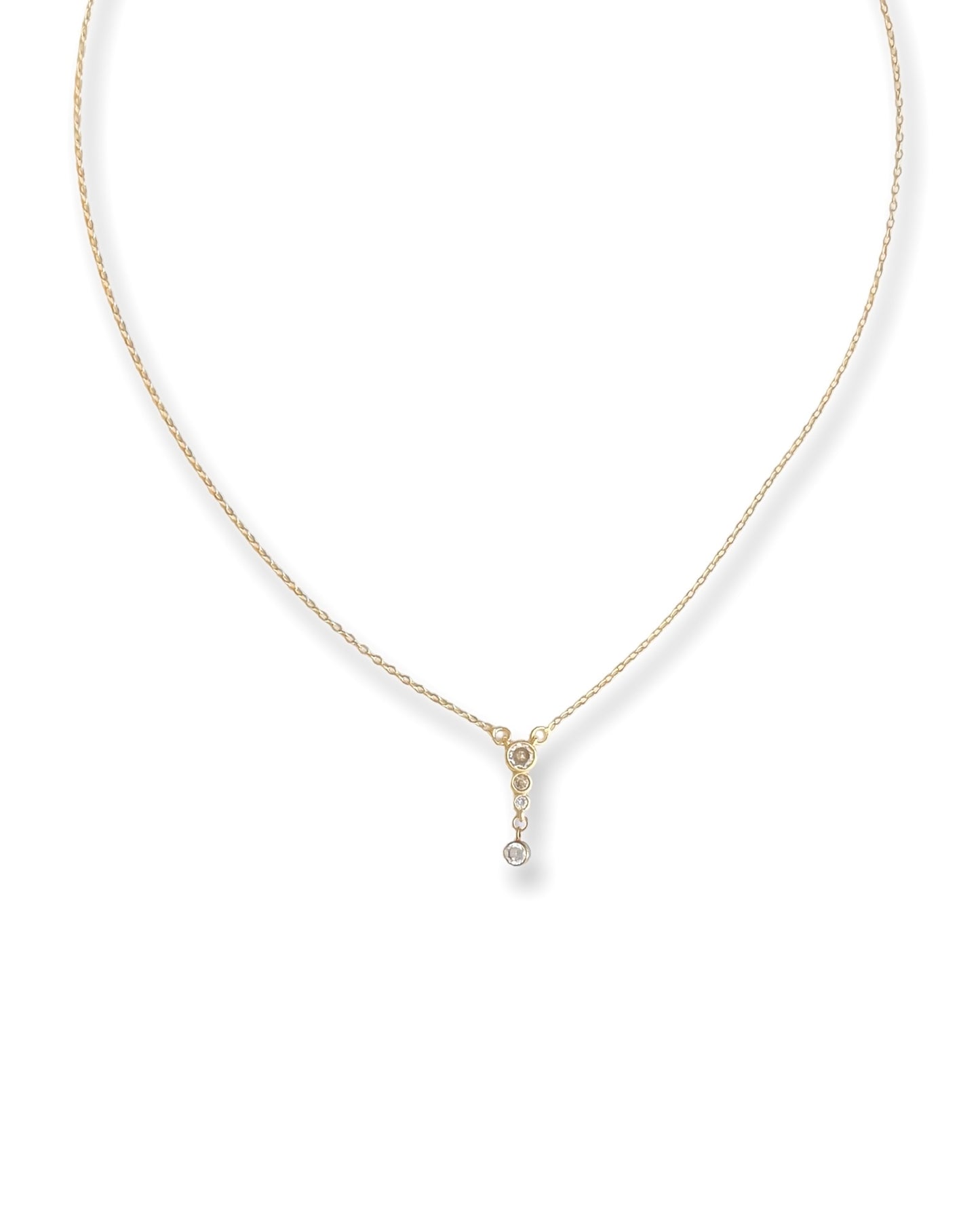 Riley James Lariat Drop Necklace