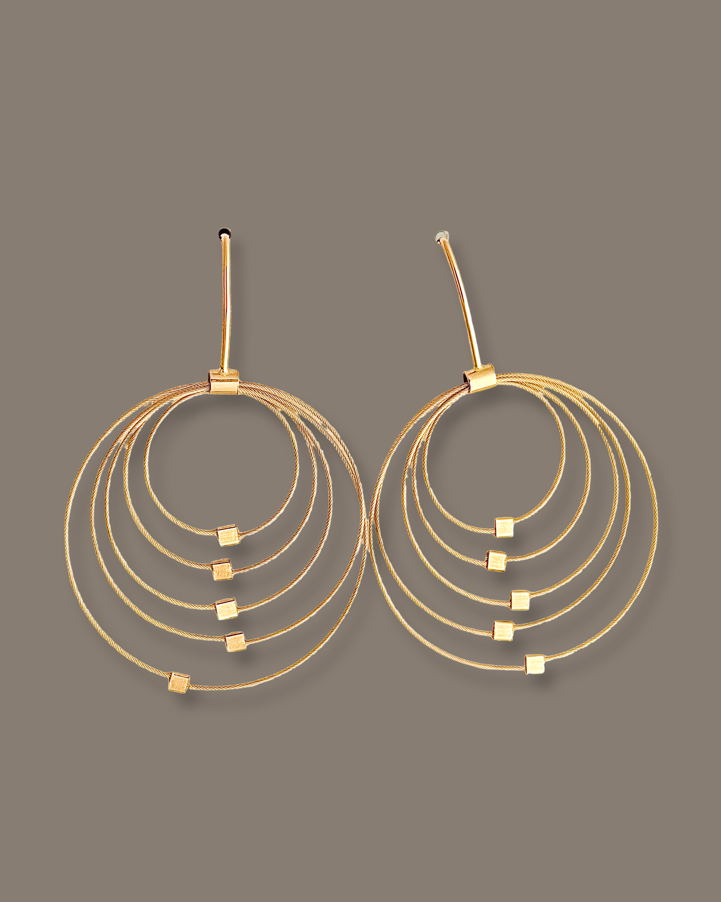 Convergence Hook Cable Earrings