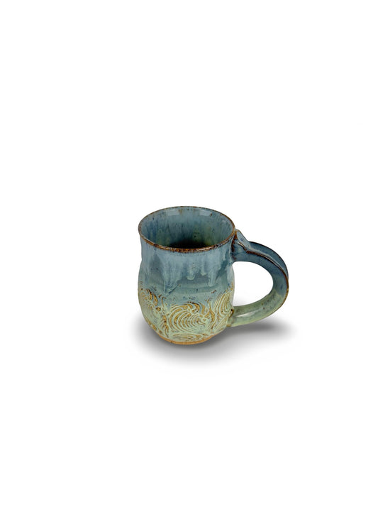 Hand Stamped Coffee Mug