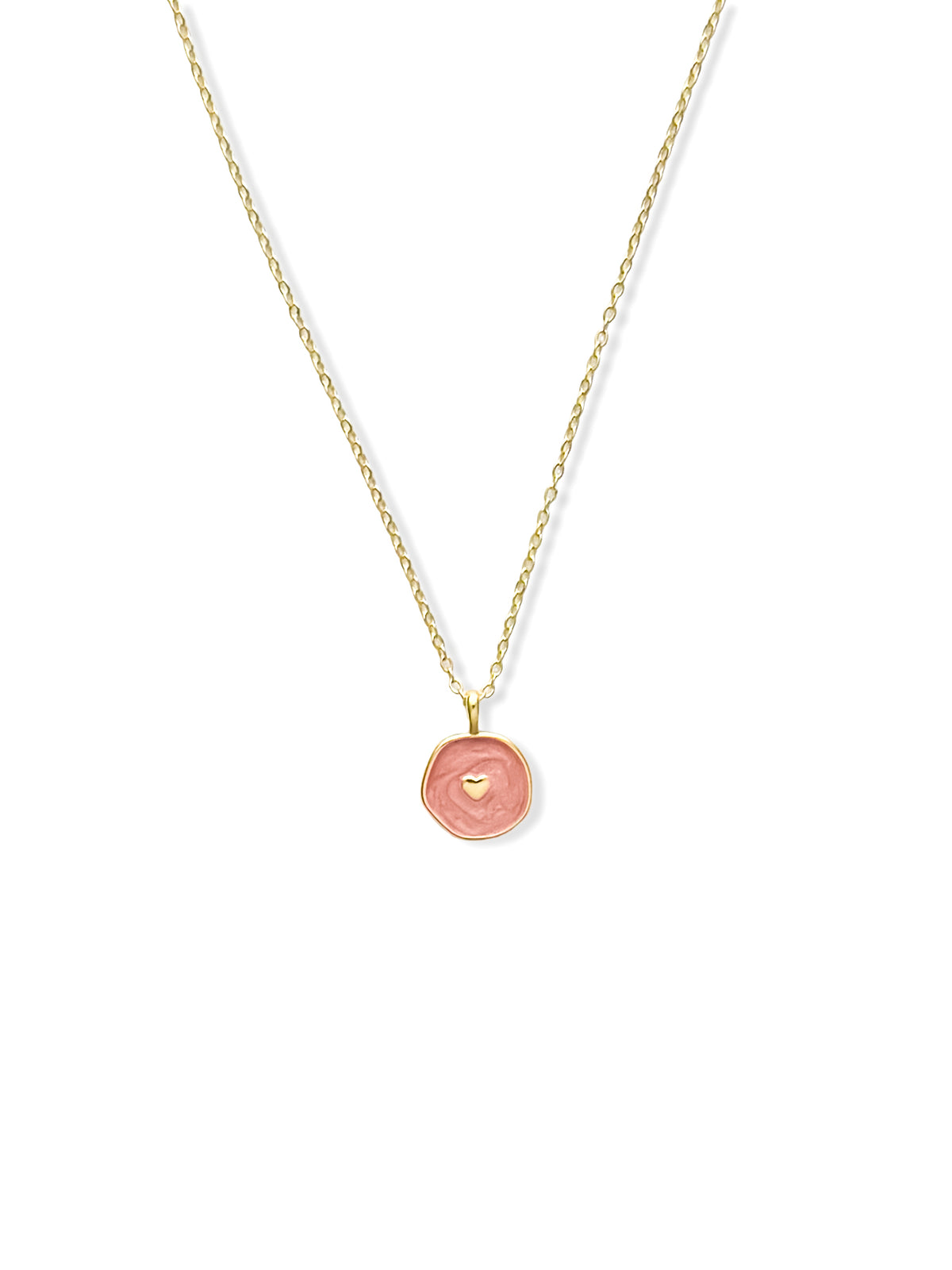Riley James 14k Gold Filled Cable Pendant Necklace