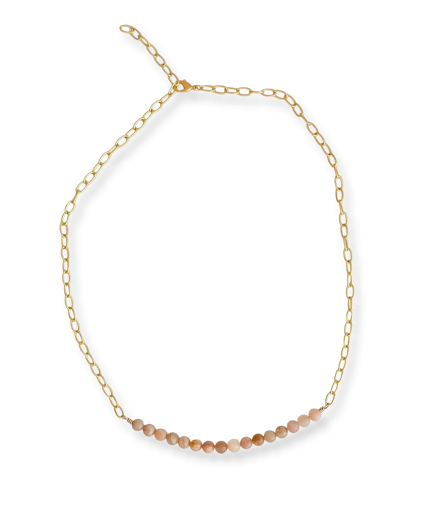Riley James Sunstone Gold Filled Necklace