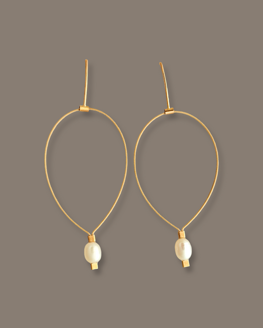 Teardrop Dew Drop Hook Earrings