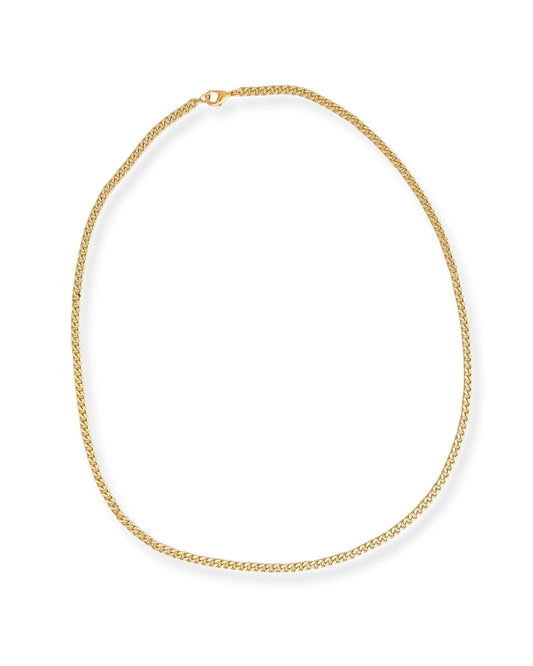 Riley James Men's 22" Gold Fill Cuban Chain Necklace