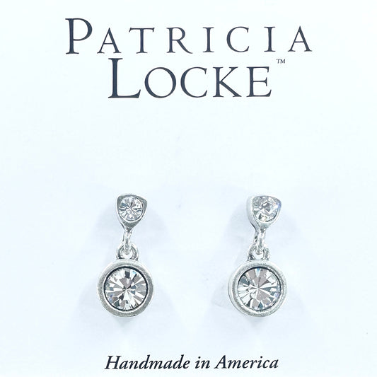 Patricia Locke Bouton Crystal Earrings