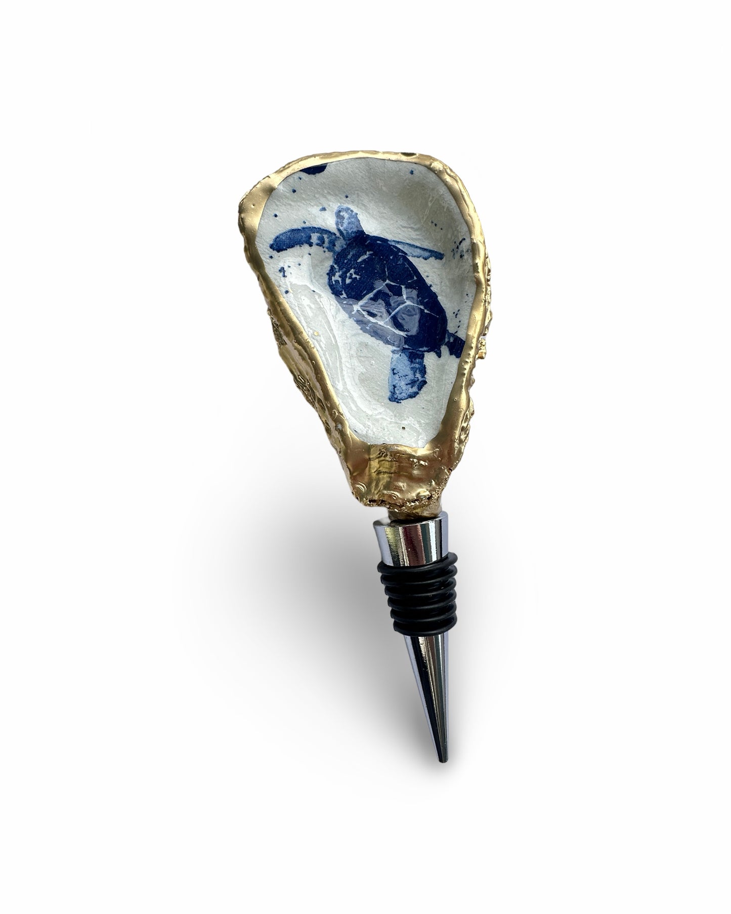 Handmade Oyster Shell Wine Stopper