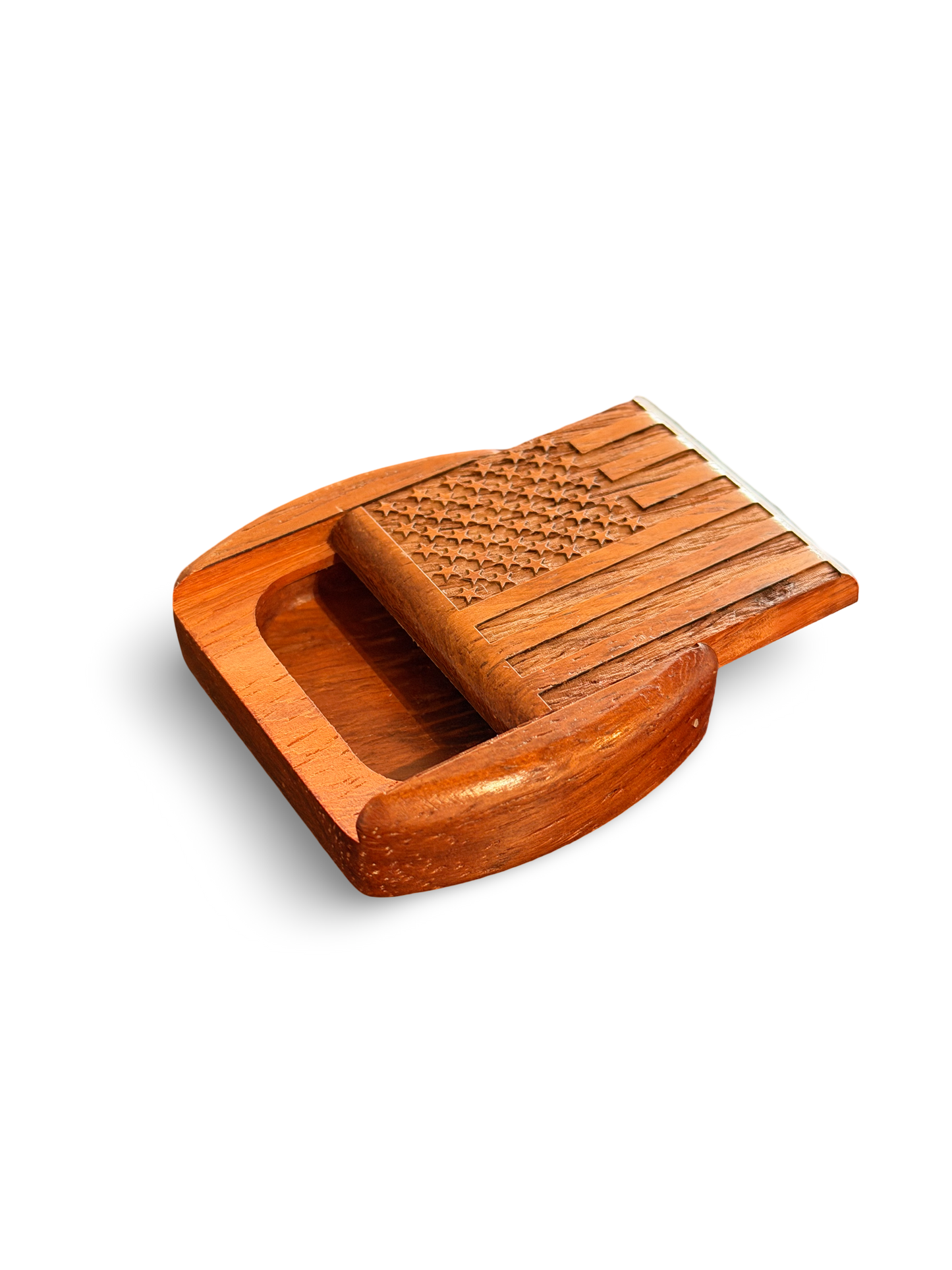 XSmall Handmade Wooden Slider Storage Box