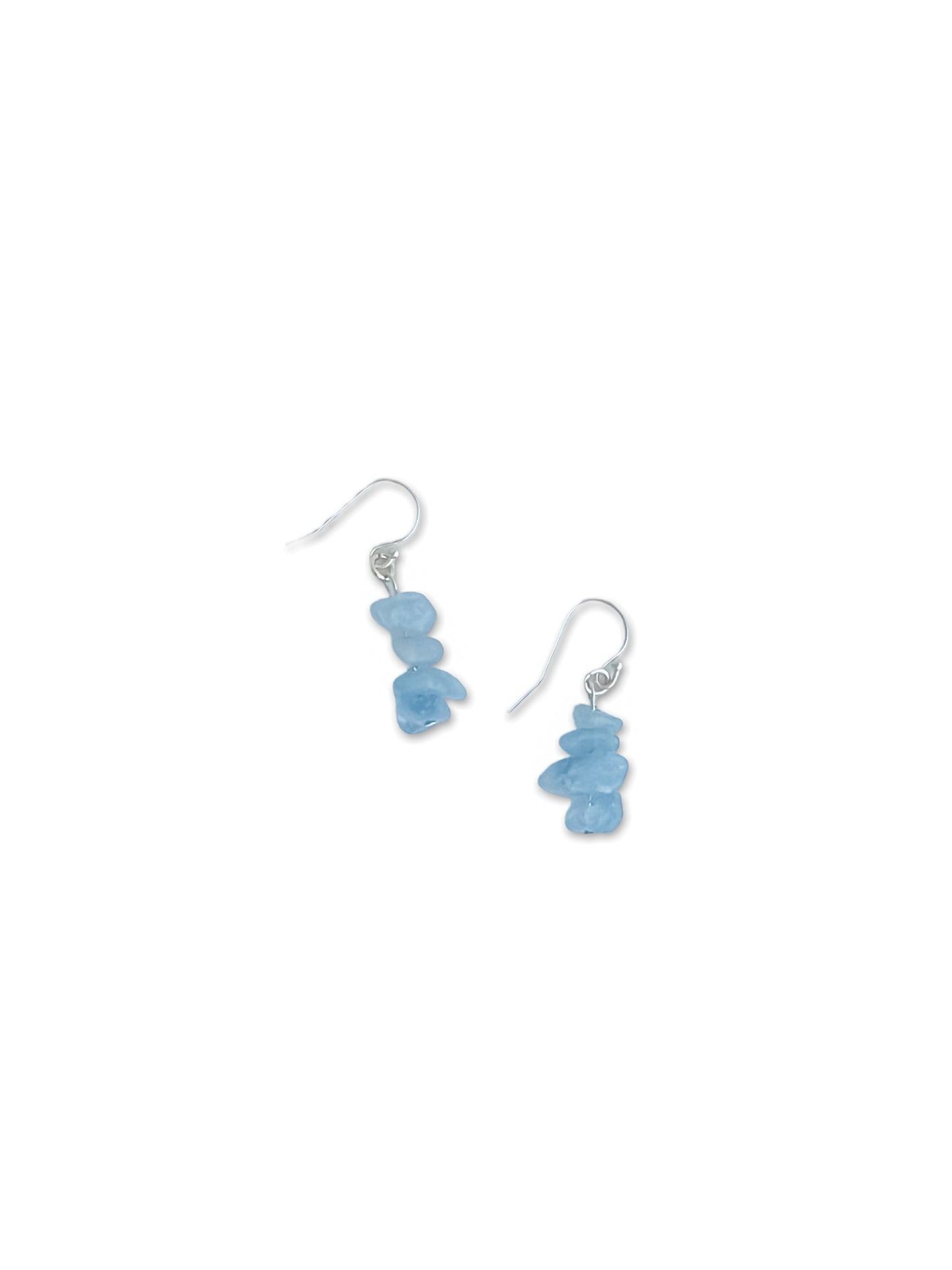 Riley James Aquamarine Sterling Silver Earrings
