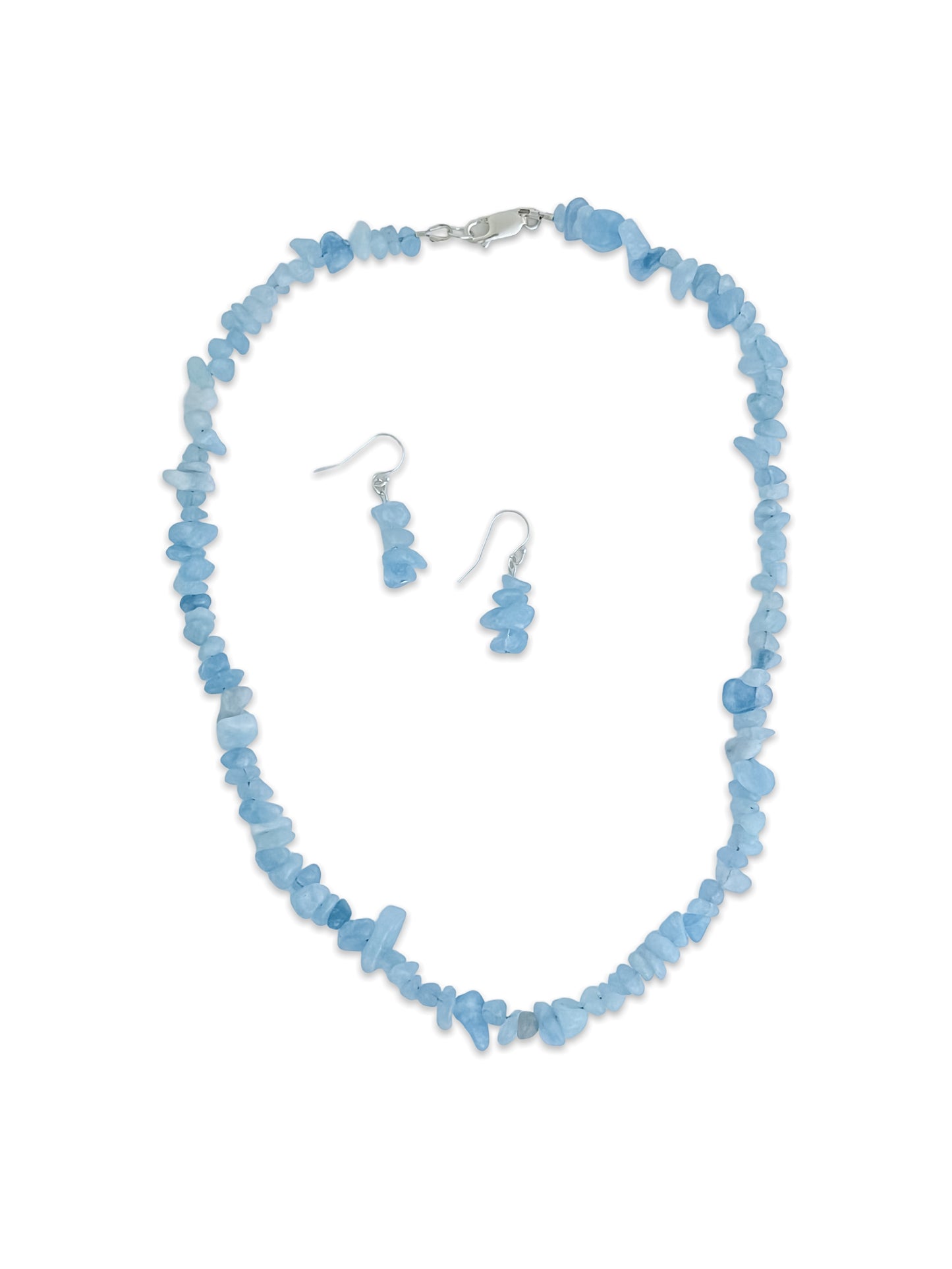 Riley James Aquamarine Sterling Silver Necklace