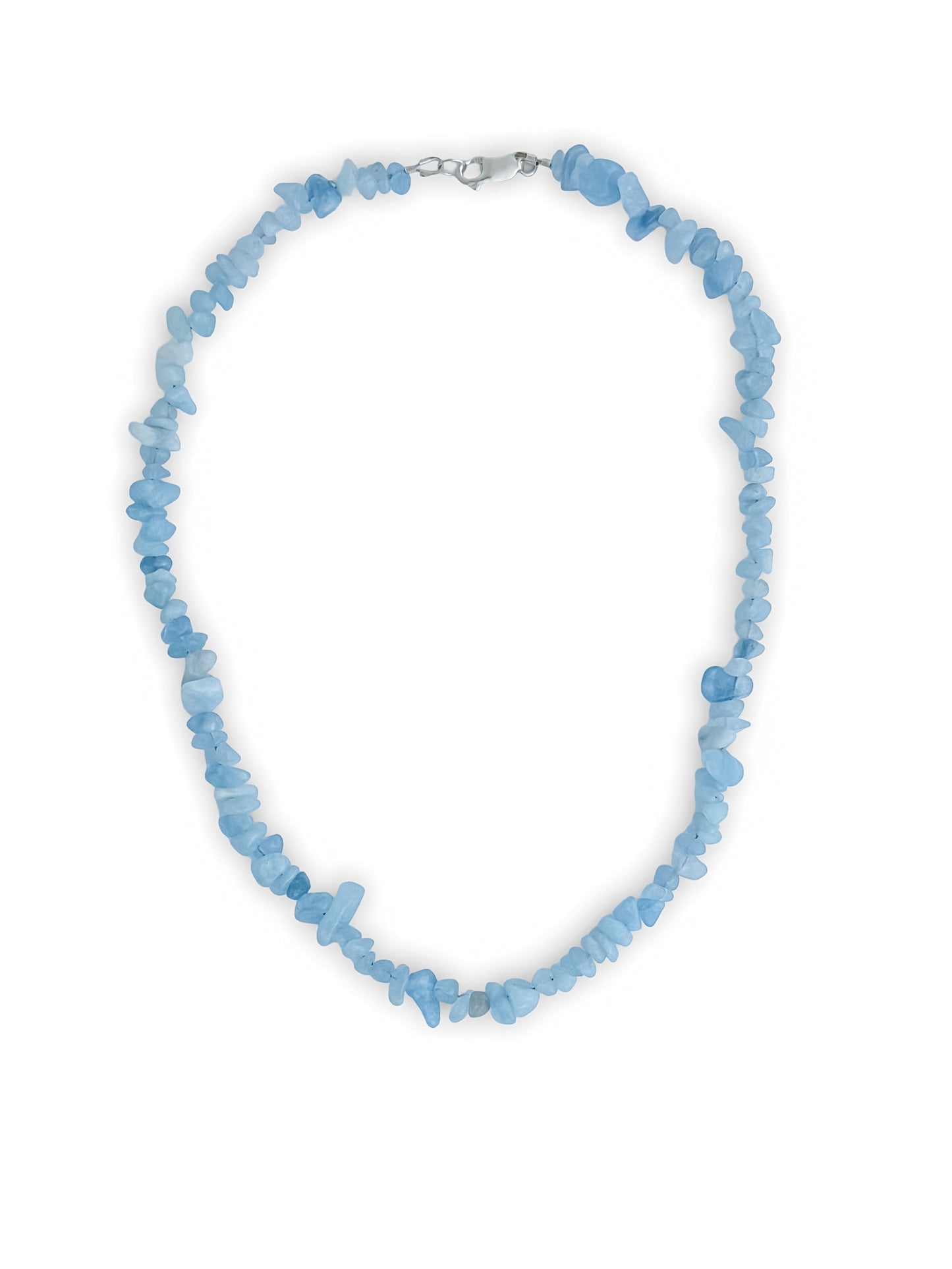 Riley James Aquamarine Sterling Silver Necklace