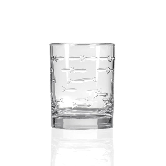 Double Old Fashioned Whiskey Glass