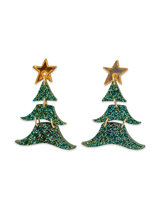 Christmas Tree Earrings