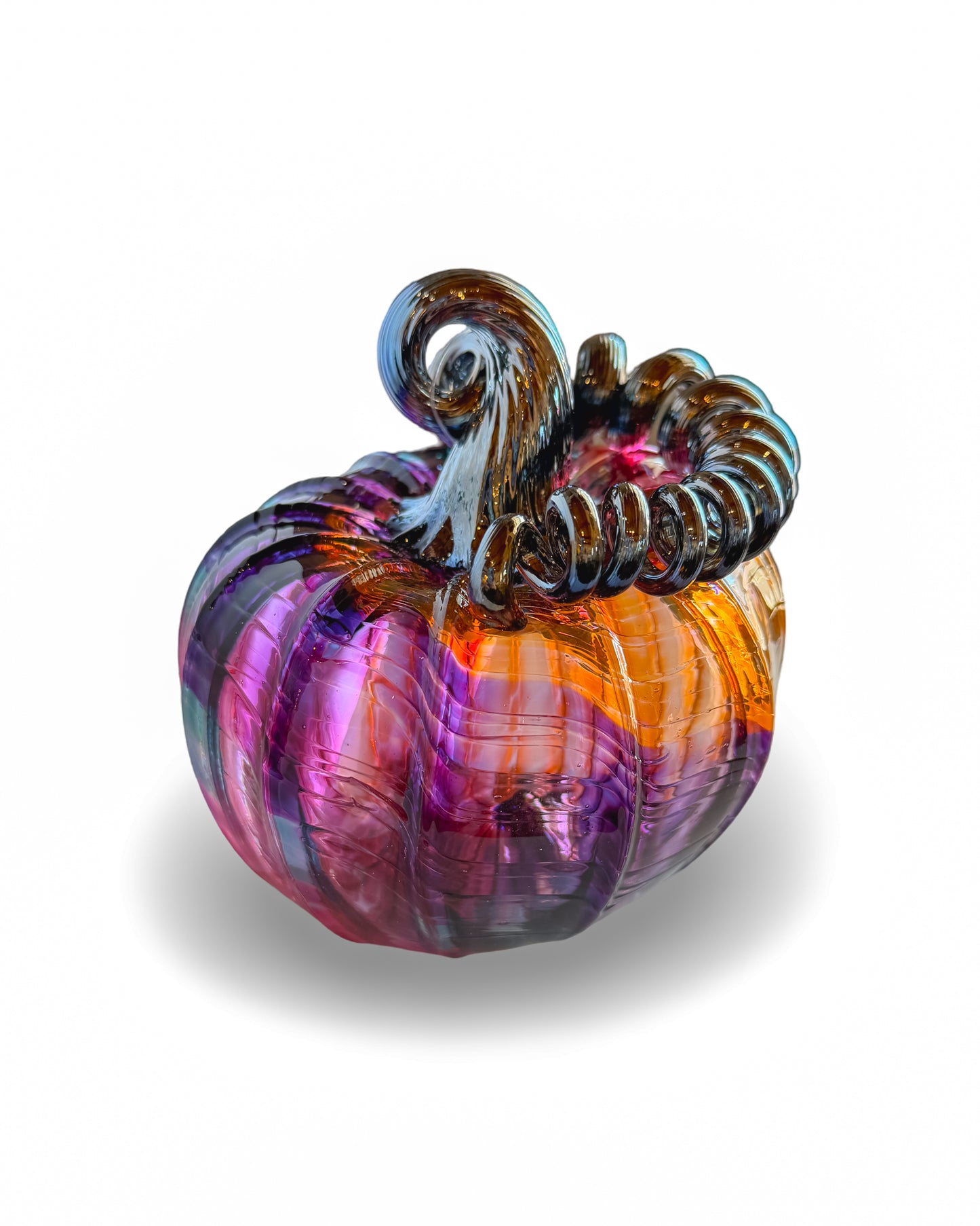 Handblown Glass Pumpkin | Medium